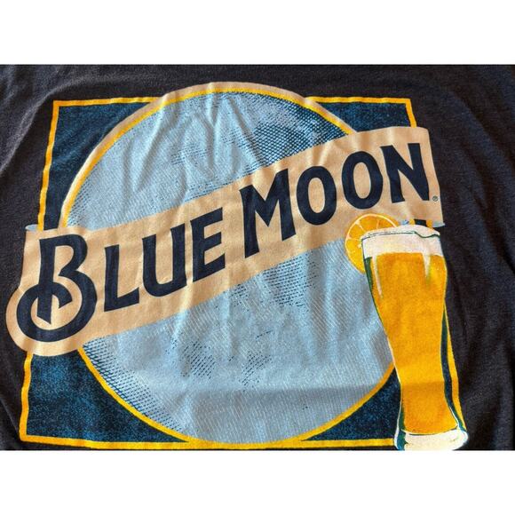 Blue Moon Beer Classic Logo T-shirt‎ 3XL - Picture 4 of 9